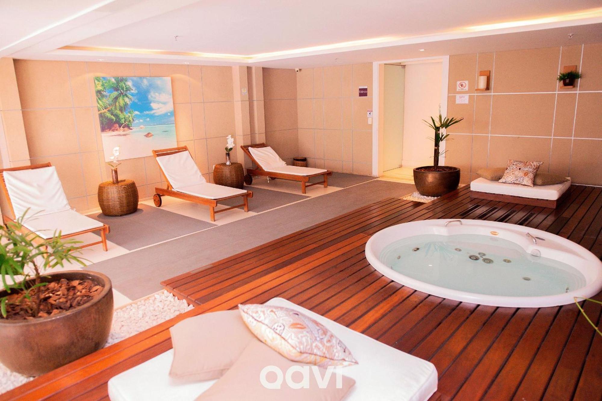 Qavi - Flat Resort Beira Mar Cotovelo #Inmare322 Parnamirim Exteriör bild