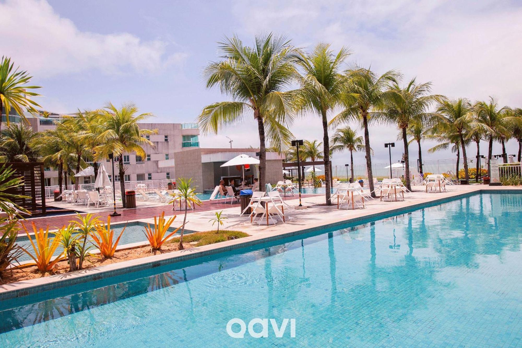 Qavi - Flat Resort Beira Mar Cotovelo #Inmare322 Parnamirim Exteriör bild