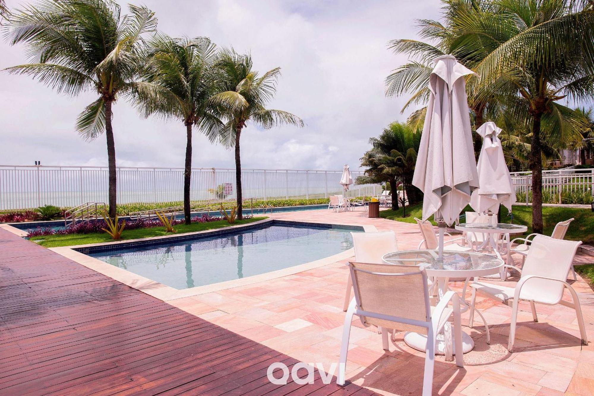 Qavi - Flat Resort Beira Mar Cotovelo #Inmare322 Parnamirim Exteriör bild