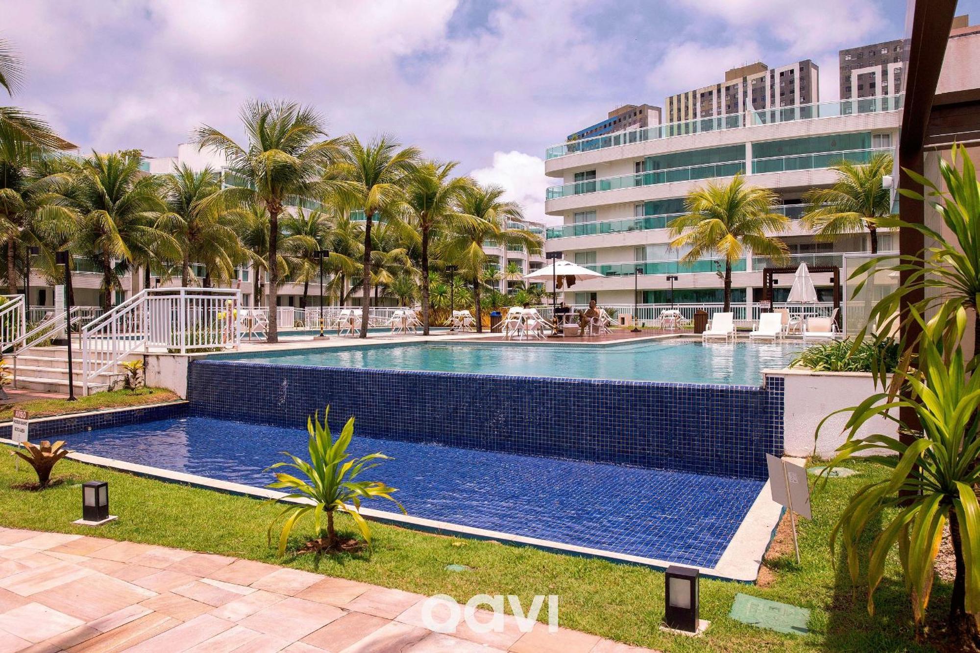 Qavi - Flat Resort Beira Mar Cotovelo #Inmare322 Parnamirim Exteriör bild